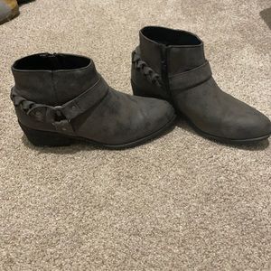 Ankle booties, size 7